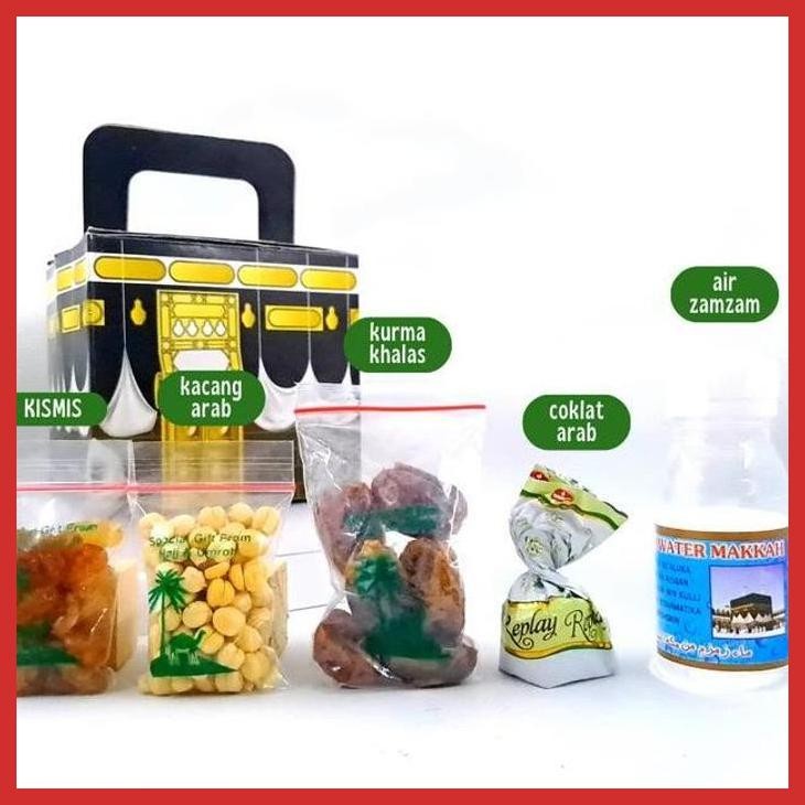 

COD (ISI 10 PAKET) PAKET D OLEH OLEH HAJI DAN UMROH DENGAN KURMA, KACANG ARAB, KISMIS SERTA COKLAT ARAB, DAN AIR ZAMZAM - GIFT GIFT SETS HADIAH FOOD SNACKS MANIS MAKANAN BAG [BUMBU OLAHAN MAKANAN]