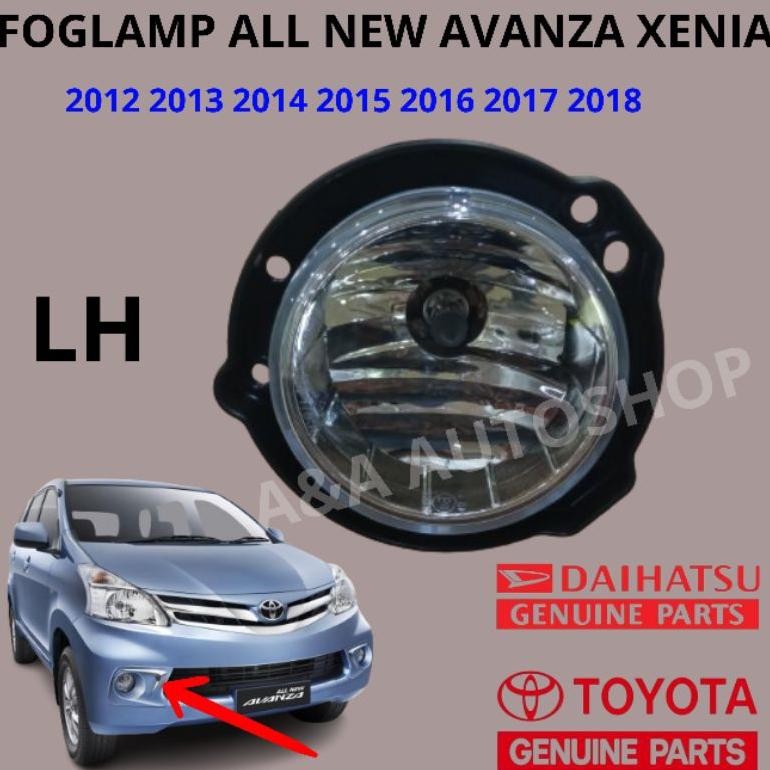FOGLAMP LAMPU KABUT AVANZA XENIA VELOZ 2012 2013 2014 2015 2016 2017 2018 VALEO