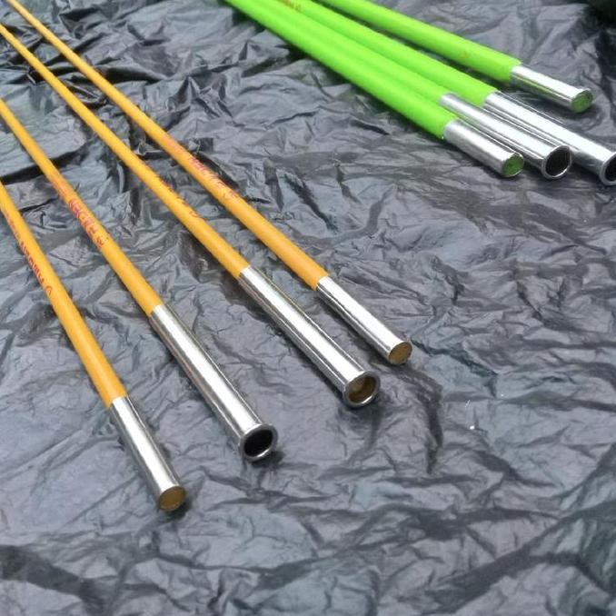 (Good) 1paket Fiber kaku untuk sayap layangan 4batang sudah termasuk sambungan, stik piber sayap lay