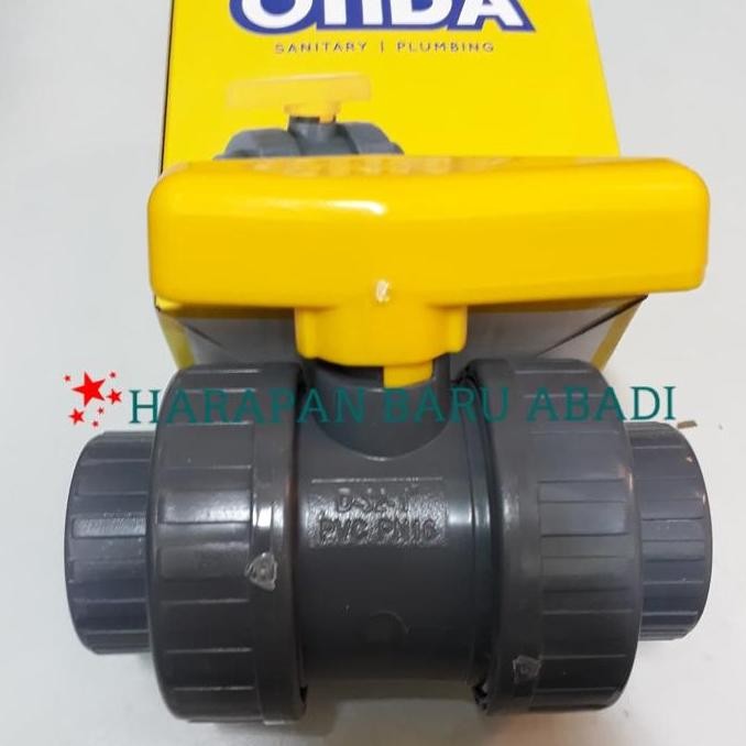 Ball Valve Watermur Pvc Onda 1" Inch / True Union Ball Valve Baru