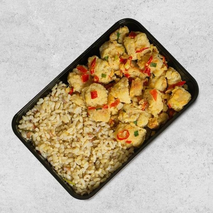 

(Good) Low Cal Nasi Limau Ayam Cabe Garam | Prep Meal Healthy Catering High Protein Diet