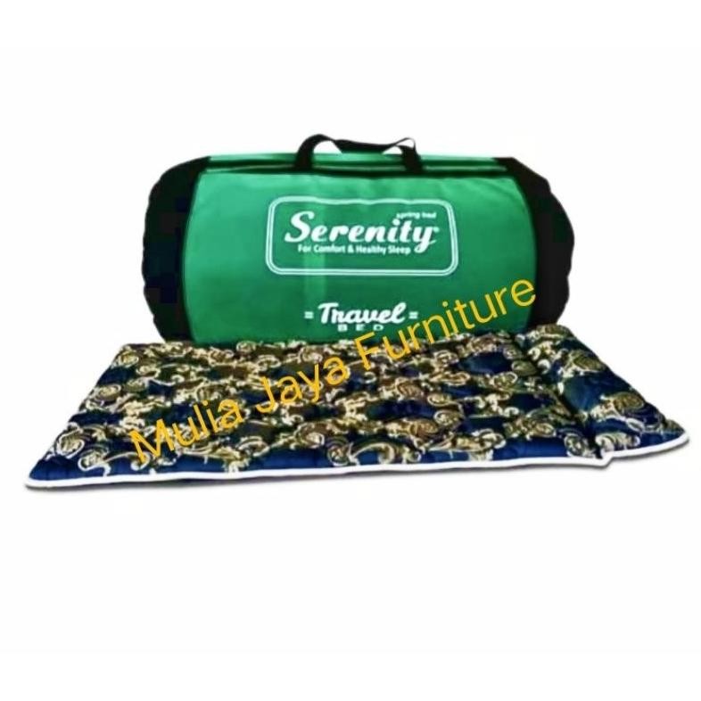 (KHUSUS INSTAN) Travel Bed, Kasur Lipat, Kasur Lantai, Kasur Santai "Serenity" By Elite. KASUR PREMI