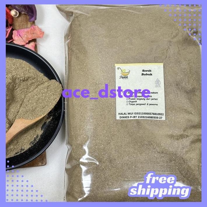 

DAUN SEREH BUBUK BERAT BERSIH PRODUK 500 GRAM BY ACE D'STORE