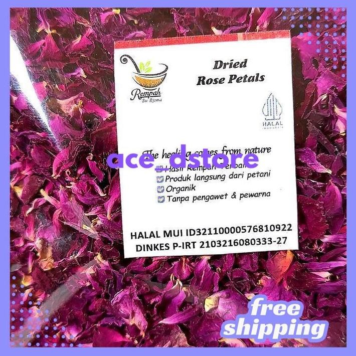 

DRIED ROSE PETAL BUNGA MAWAR KERING 1 KG BY ACE D'STORE