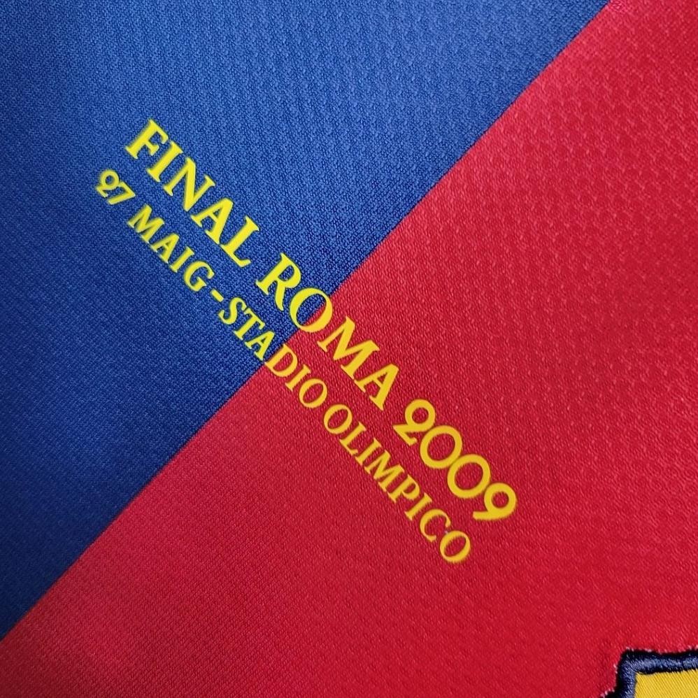 Jersey Bola Retro Barcelona Home 2008/2009 JERSEY VINTAGE IMPORT
