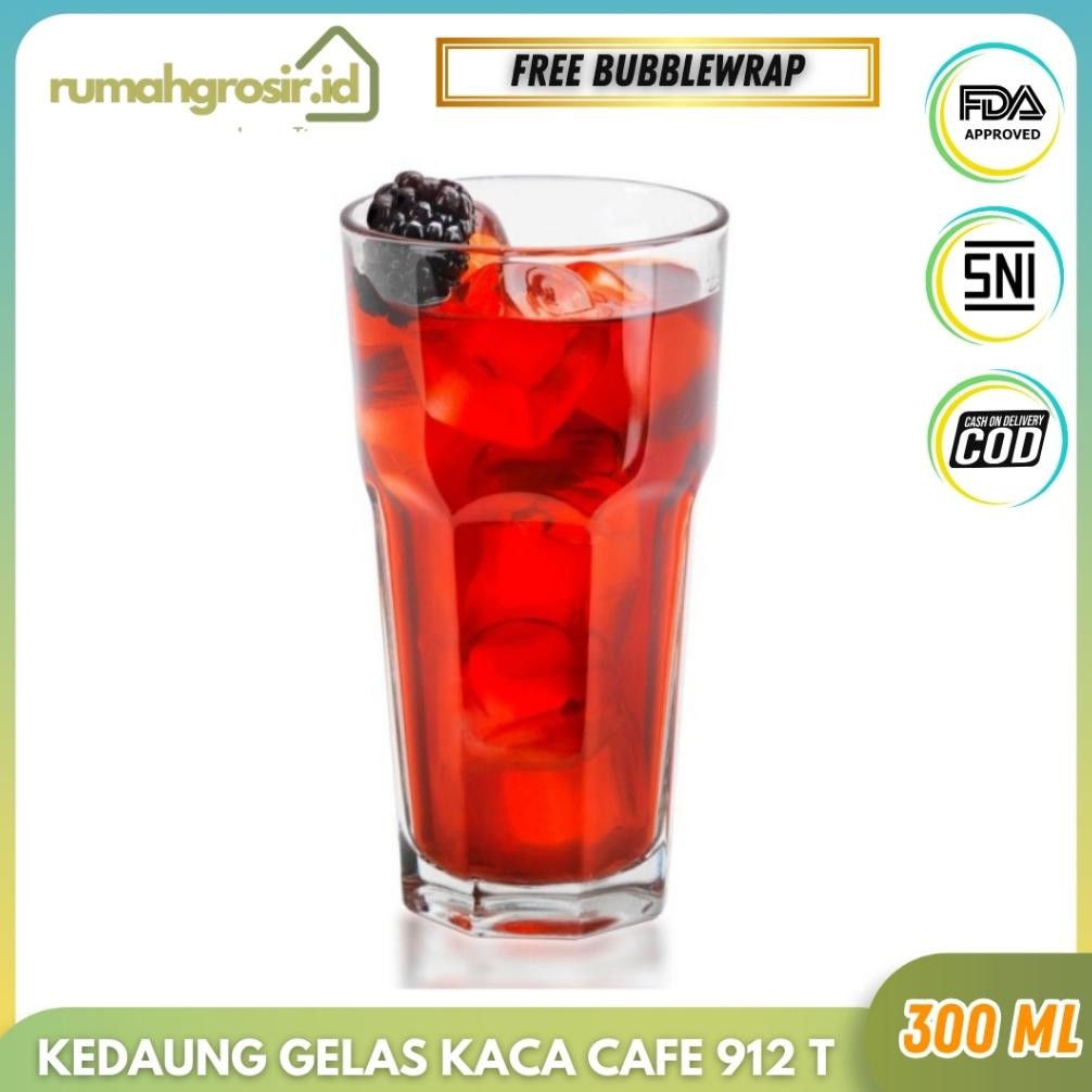 Gelas Kaca 912T Kig Gelas Tumbler Gelas Kopi Gelas Kopi Latte Kaca Kedaung 912T 1 Pcs Tinggi Ala Caf
