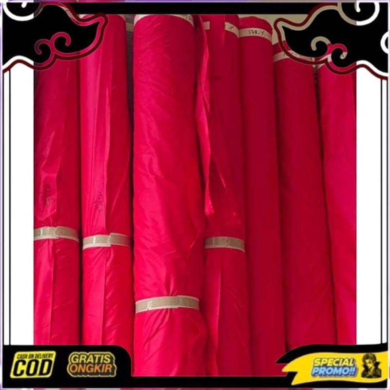 Offer Discount Kain Parasut Merah Putih Untuk Bendera Indonesia Setok Tersedia