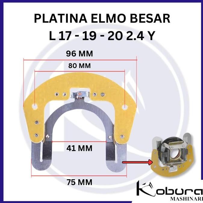 Platina dinamo besar type L 17-19-20