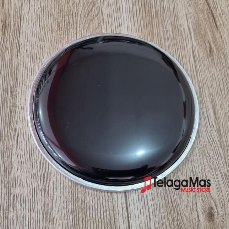 Drum head mika dumbuk darbuka 8 inch hitam polos original