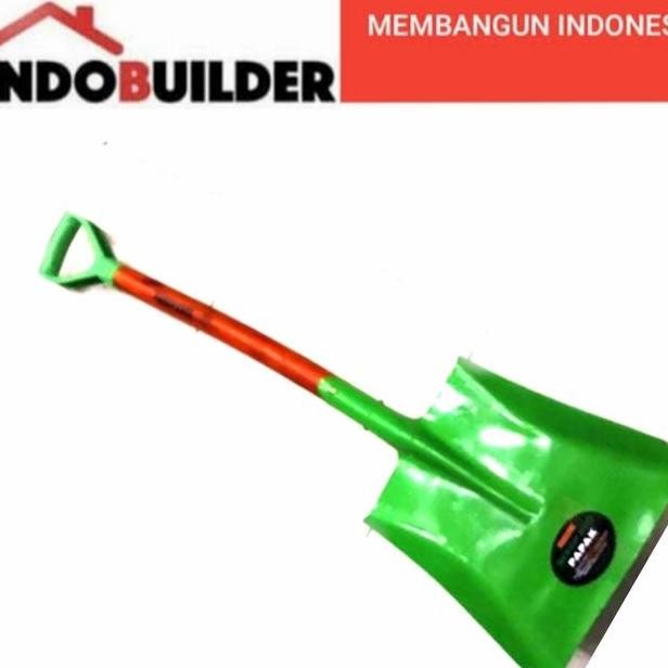 Hioshi Sekop Pasir Gagang Kayu Terbatas