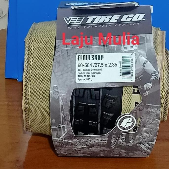 Promo BAN LUAR 27,5x235 FLOW SNAP TLR ENDURO CORE MADE IN TAIWAN VEE TIRE COD