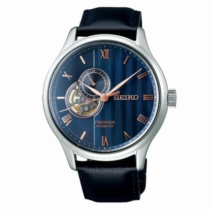 Ready  Seiko Presage SSA421J1 Open Heart Zen Garden 'Sakura By Night' Ssa421
