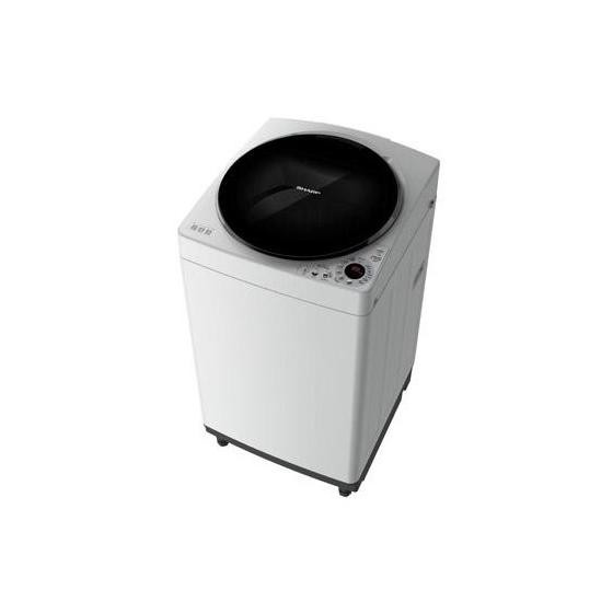 SHARP Mesin Cuci ES-M809T-GG Kapasitas 8KG Mesin Cuci 1 Tabung Top Loading