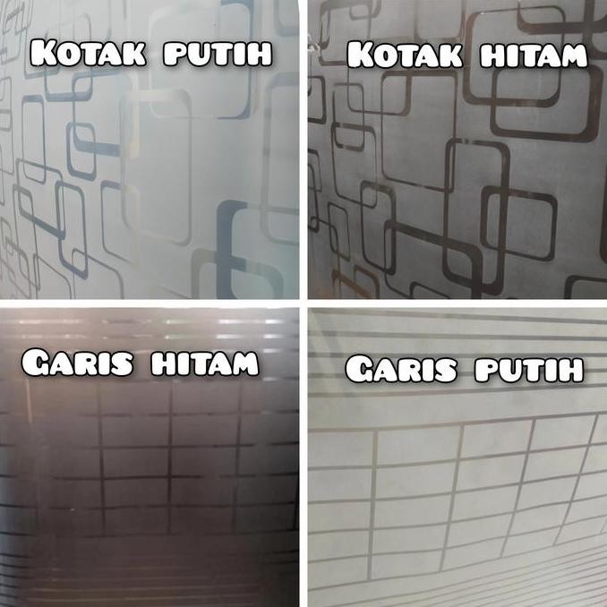 Fiber pagar plastik penutup pagar motif minimalis murah