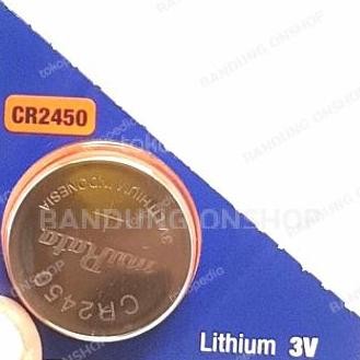 MURATA CR2450 CR 2450 3V 3 V BATERAI BATRE CR2450 3V MURATA 1PCS/1BIJI murah