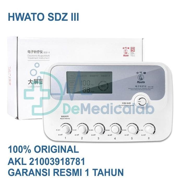 STIMULATOR TENS HWATO SDZ III SDZ 3 ALAT FISIOTERAPI SDZ-III SDZ-3 ORIGINAL DAN TERPERCAYA