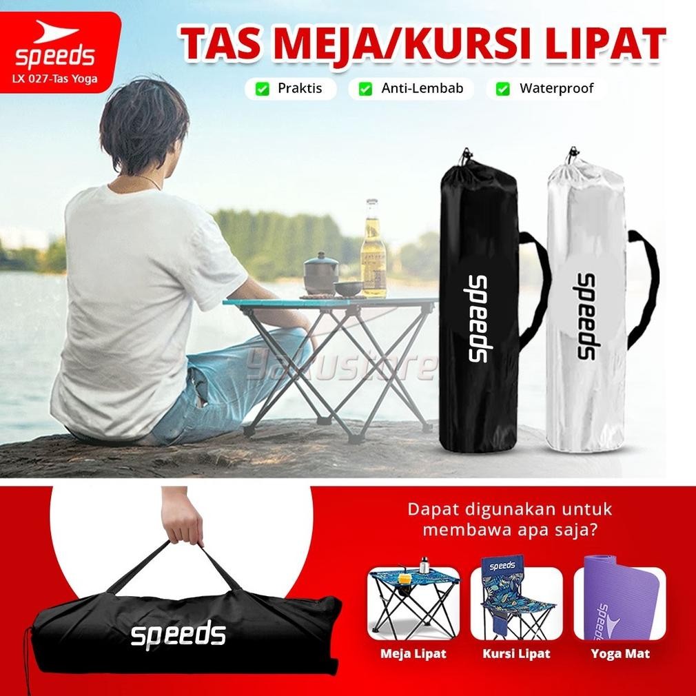 SPEEDS Tas Matras Yoga Jaring Mesh Bag Water Resistance Anti Air Tas Yoga Mat LX 027-TAS-YOGA