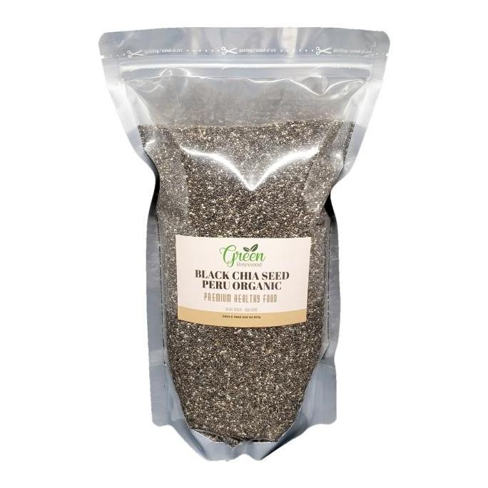 

(Good) BLACK CHIA SEED 1 KG PERU ORGANIC - CHIA SEEDS CHIASEED 1000 GRAM