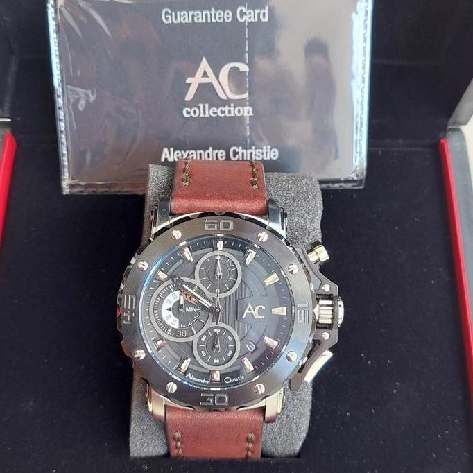 Ready  JAM TANGAN ALEXANDRE CHRISTIE AC9205MC / AC 9205 MC COLLECTION SILVER