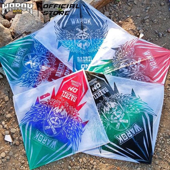 (Good) 100Pcs Layangan Sukhoi Warok Standard Bambu Apus ukuran 57 Arku Mix Keras sedang dan Empuk