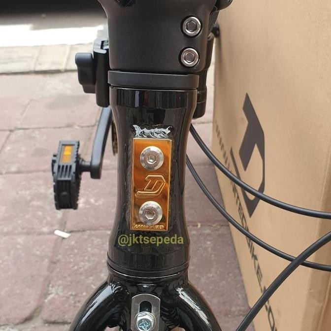 Sepeda Lipat UNITED TRIFOLD 11 Gold Edition murah