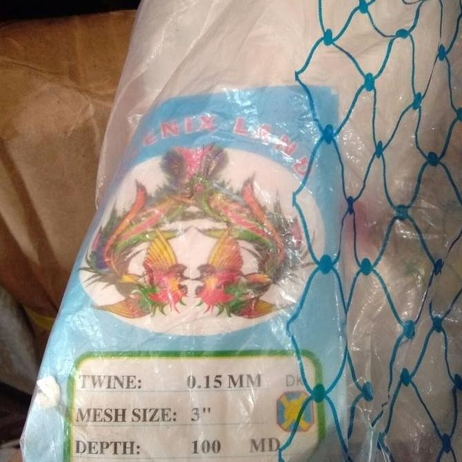 DE107 >> jaring ikan 3inch 015 100x100