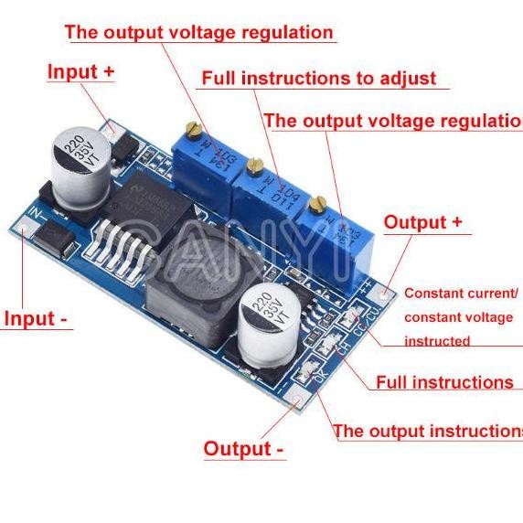 LM2596S LM2596 CONSTANT CURRENT LED DRIVER LITHIUM-ION BATTERY POWER