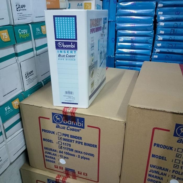 

Ordner Bambi A4 1170M Dengan Cover Mika