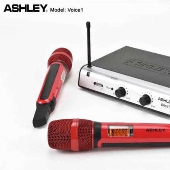 Mic Wireless Ashley Voice 1 Handheld Original Mik