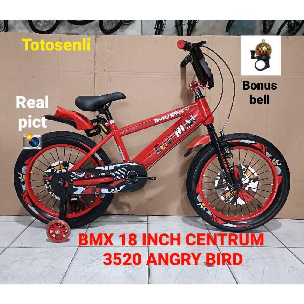 SEPEDA ANAK BMX 18 INCH CENTRUM ANGRYBIRD 3520 SEPEDA BMX 18 INCH