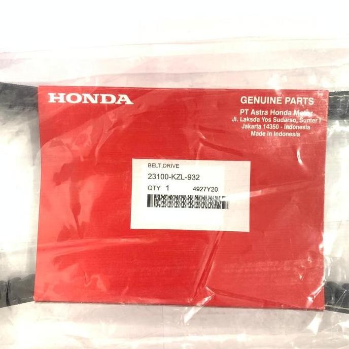 V-Belt Vanbelt Belt Vario Fi 110 Injeksi Led Only Original Kzl