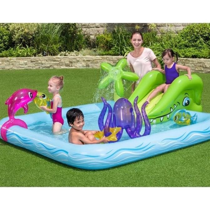 Kolam Renang Anak Bestway Fantastic Aquarium Play Pool #Bestway 53052
