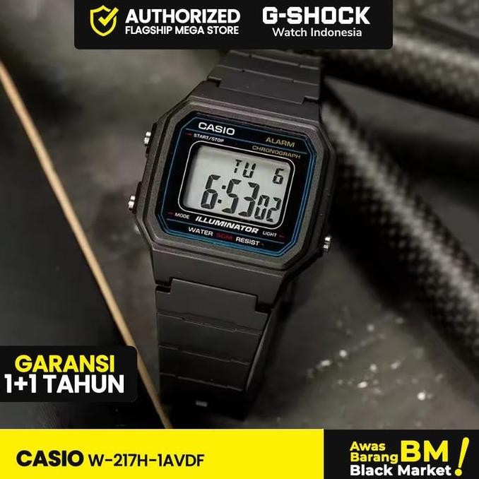 Casio General W-217H-1Avdf W-217H W-217 W217H W 217H Jam Watches Glasses