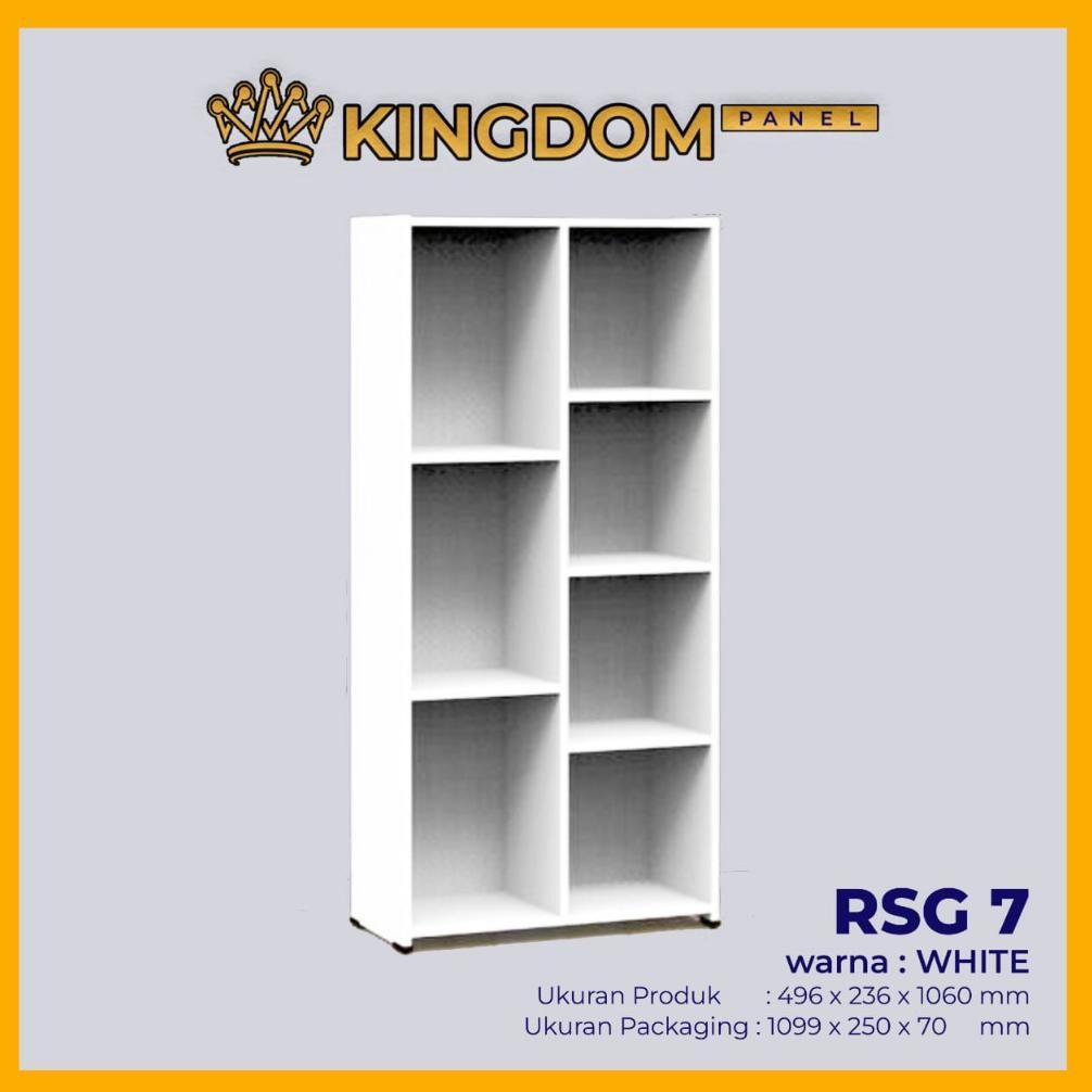 RAK BUKU / RAK SERBAGUNA / RAK 7 SUSUN