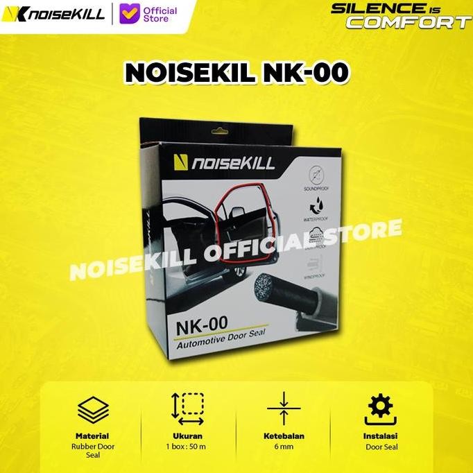 NOISEKILL Peredam Karet Pintu Mobil NK-00