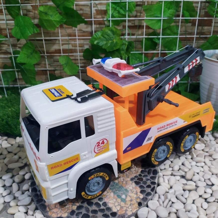 Mainan Mobil Truk Derek Jumbo - Mainan Mobil Truk Derek Ukuran Besar