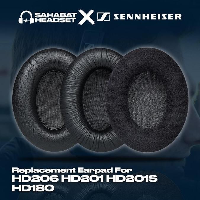 DA30 }} Earpad Ear Cushion Earcup Sennheiser HD206 HD201 HD201S HD180 Busa Pad