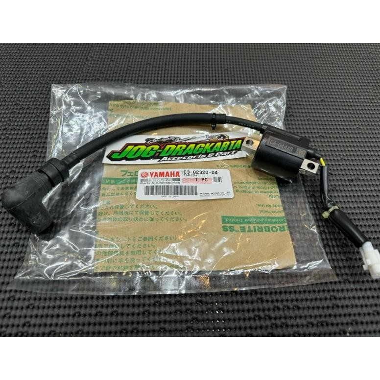 COIL KOIL IGNITION COIL YZ 125 YZ125 ASSY SET COP BUSI KEPALA BUSI ORIGINAL YAMAHA JAPAN UNIVERSALL 