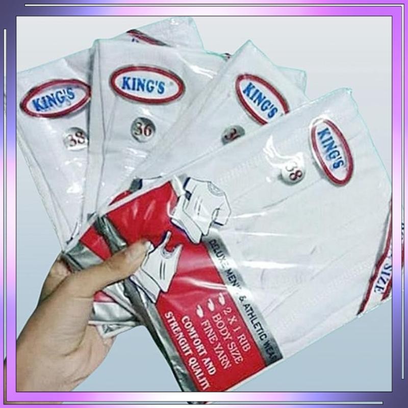 Diskon Gede Kaos Dalam Pria Singlet Premium Kutang Dewasa Jumbo FIR-29