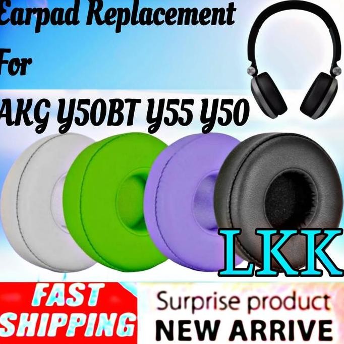 DB222 }} Bantalan Earpad Foam AKG Y50BT Y50 Y55 Y 50BT Ear Pads Earcup