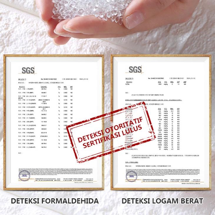 [COD Pabrik Lokal]Wallpaper Dinding 3D Timbul 70x77 6mm Batu Bata Foam Dimensi Timbul Mewah Stiker D