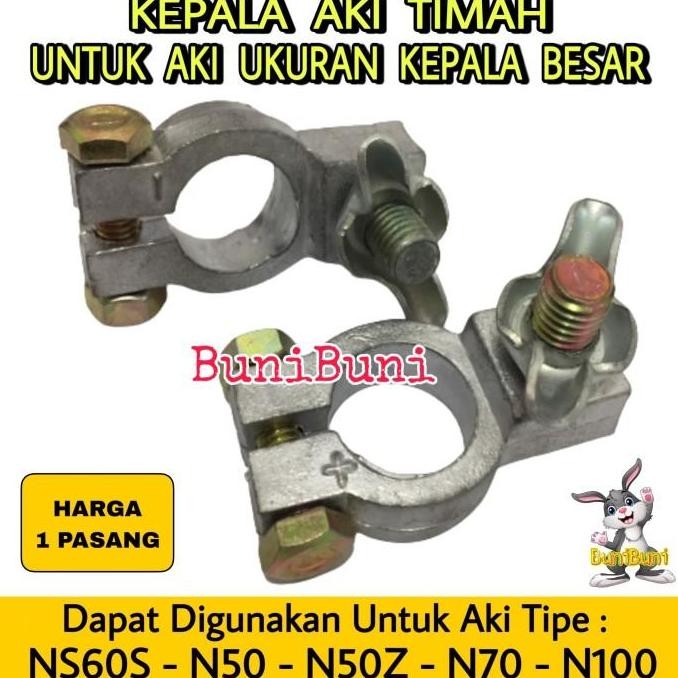 (Best) Kepala Aki TIMAH NS70 - Terminal Klem Aki Mobil BESAR NS70