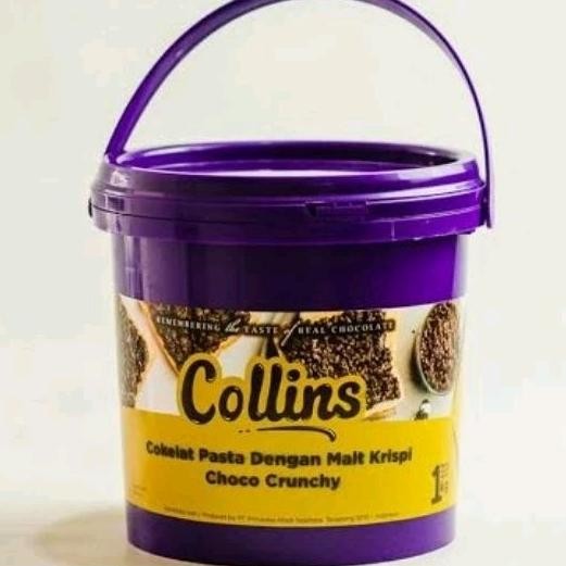 

TERMURAH Collins Selai Choco Crunchy Cokelat Pasta 1kg Siap kirim