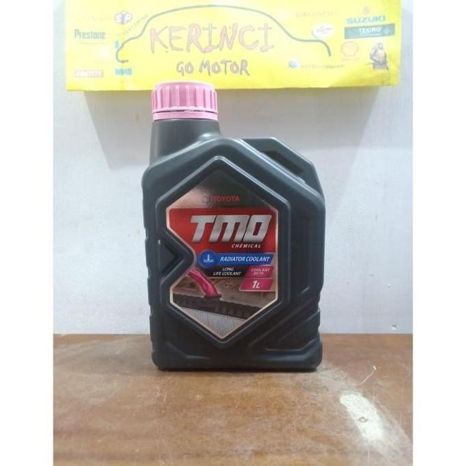 (Best) AIR RADIATOR COOLANT TMO 1L MERAH PINK - COOLANT RADIATOR TMO MERAH