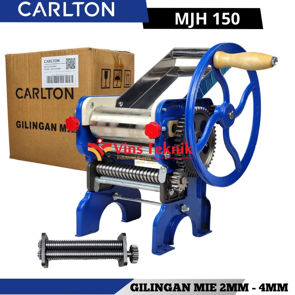Mesin Gilingan Mie Manual 150MM CARLTON MJH150 Noodle Maker MJH 150