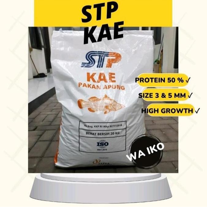 STP KAE JAPFA 5 KG MAKANAN PAKAN PELET IKAN KOI KAKAP AIR TAWAR AQUARIUM