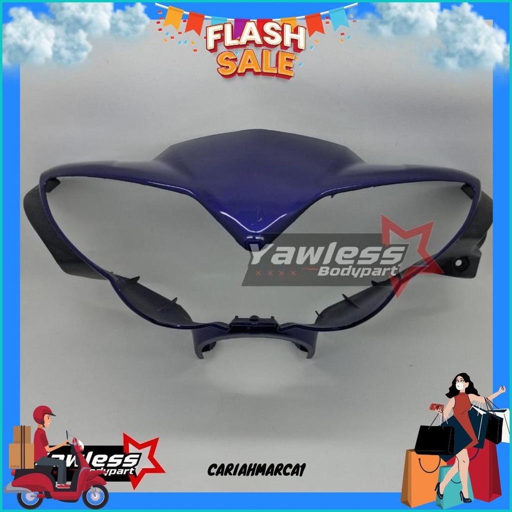 Batok Jupiter Z Burhan Warna Biru + Mika Speedometer Jupiter Z Burhan Original Produk