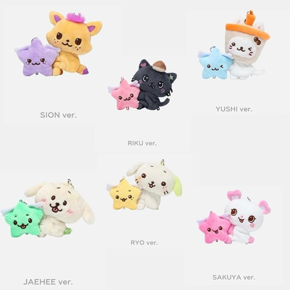 NCT WISH FANLIGHT MINI DOLL KEY RING READY