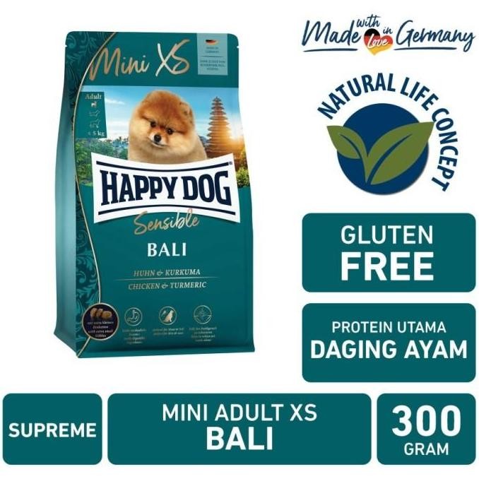 Happy Dog Mini XS Bali 1.3Kg - Makanan Anjing - Dog Food