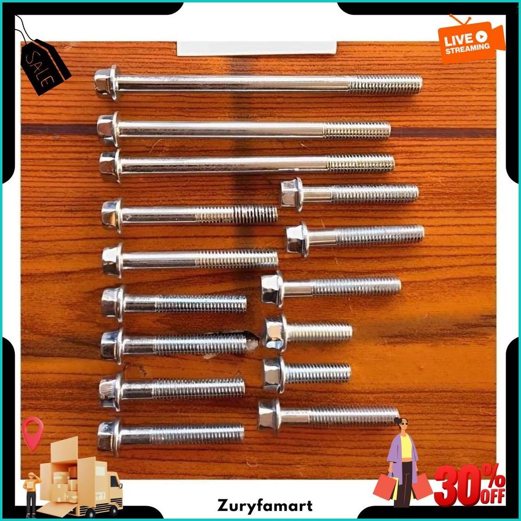 Baut Bodi Motor Mio J Dan Mio Gt Full Set/Baut Body Motor Mio J/Baut Body Motor Mio Gt Cod